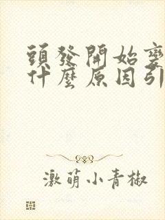 头发开始变白是什么原因引起的