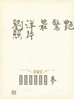 刘洋最惊艳三张照片