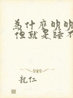 为什么明明很困 但就是睡不着封面