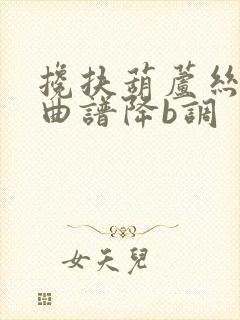 搀扶葫芦丝动态曲谱降b调