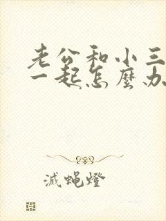 老公和小三住在一起怎么办封面