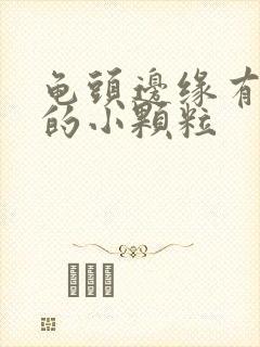 龟头边缘有一排的小颗粒