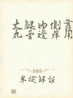 大腿内侧靠近睾丸旁边痒用什么药膏