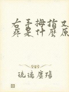 右手拇指又麻又疼是什么原因