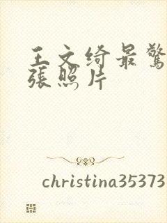 王文绮最惊艳三张照片