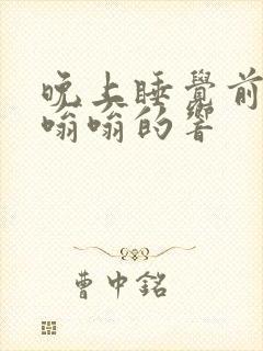 晚上睡觉前耳鸣嗡嗡的响