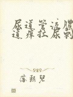 尿道管流脓,尿道痒拉尿刺痛