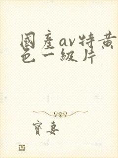 国产av特黄黄色一级片