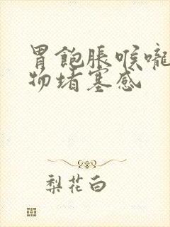 胃饱胀喉咙有食物堵塞感