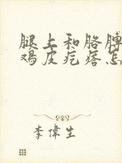 腿上和胳膊上有鸡皮疙瘩怎么办封面