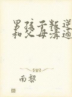 男孩子叛逆期不和父母沟通怎么办