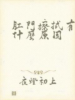 肛门擦拭有血是什么原因