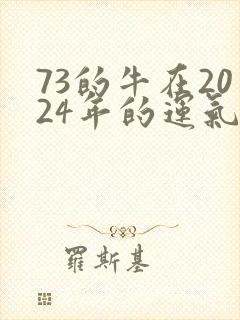 73的牛在2024年的运气怎么样女