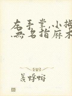 左手掌,小拇指.无名指麻木