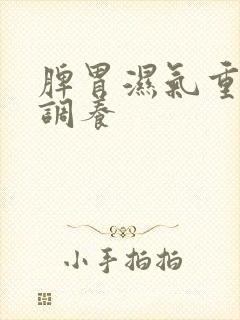 脾胃湿气重如何调养