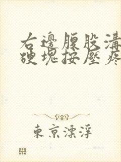 右边腹股沟有个硬块按压疼封面