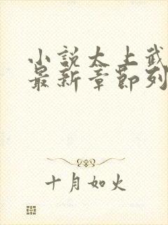 小说太上武神诀最新章节列表