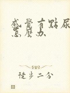 感觉有点尿结石怎么办封面