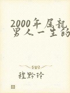 2000年属龙男人一生的命运
