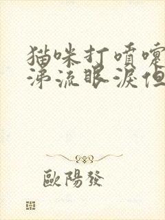 猫咪打喷嚏流鼻涕流眼泪但是吃喝正常