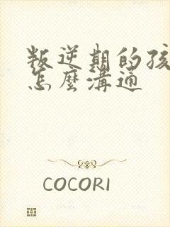 叛逆期的孩子要怎么沟通