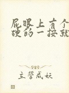 屁眼上有个包硬硬的一按就疼封面