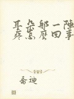 耳朵那一阵一阵疼怎么回事封面