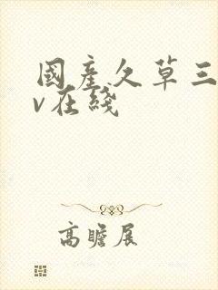 国产久草三级av在线