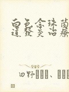 白色念珠菌性阴道发炎治疗