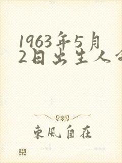 1963年5月2日出生人命运
