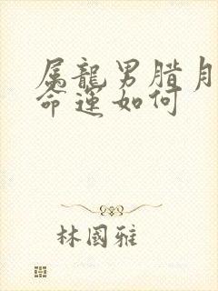 属龙男腊月出生命运如何