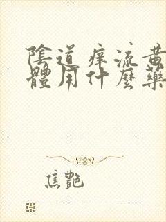 阴道痒流黄色液体用什么药