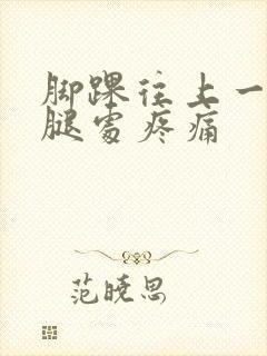 脚踝往上一段小腿处疼痛