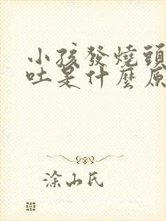 小孩发烧头晕呕吐是什么原因