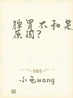 脾胃不和是什么原因?