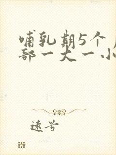 哺乳期5个月胸部一大一小怎么办