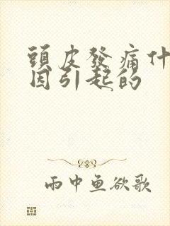 头皮发痛什么原因引起的