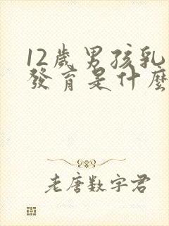 12岁男孩乳房发育是什么原因封面