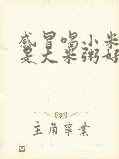 感冒喝小米粥还是大米粥好