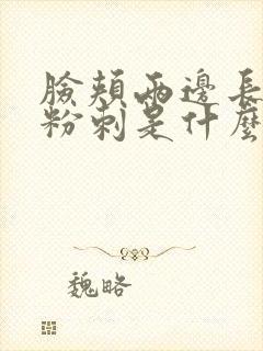 脸颊两边长闭口粉刺是什么原因