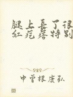 腿上长了很多小红疙瘩特别痒痒