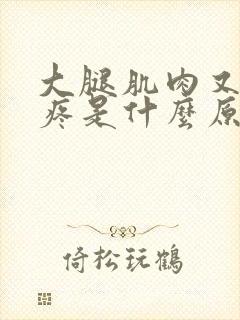 大腿肌肉又涨又疼是什么原因