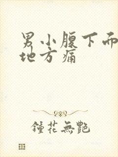 男小腹下面三角地方痛