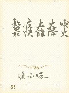 熬夜上火吃什么最快能降火封面