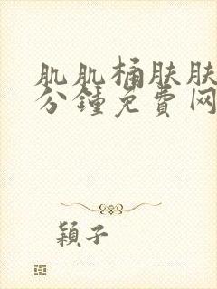 肌肌桶肤肤30分钟免费网站