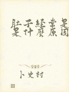 肚子经常是胀气是什么原因