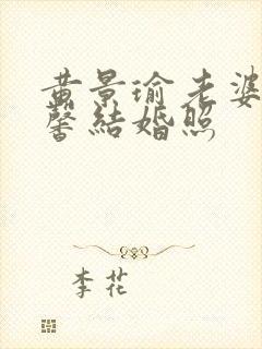 黄景瑜老婆王雨馨结婚照