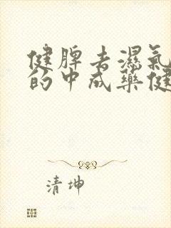 健脾去湿气最好的中成药健