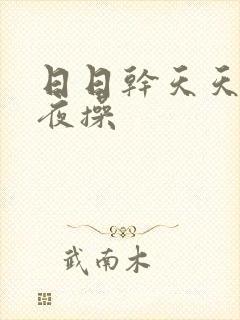 日日干天天爽夜夜操封面