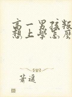 高一男孩叛逆不想上学怎么办